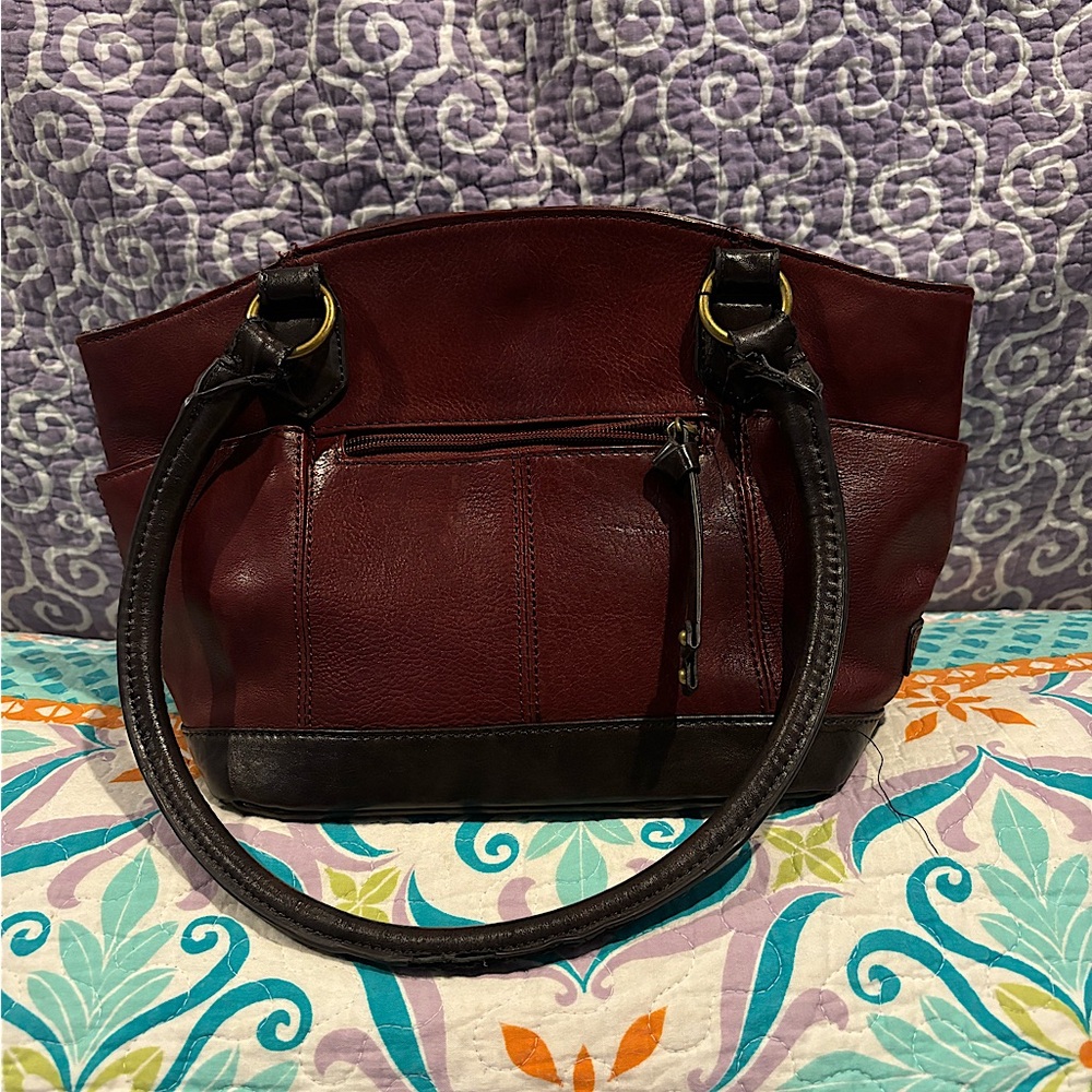 Tignanello Red / Brown Shoulder bag